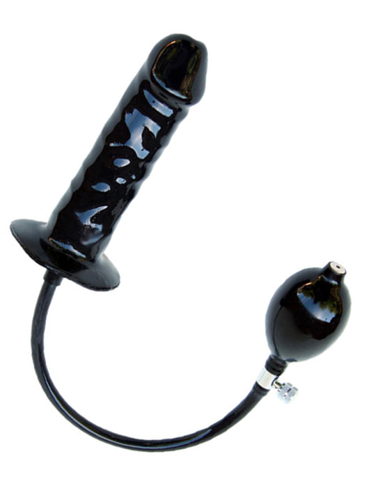 Blow-Up Inflatable Solid Plug Größe M - schwarz