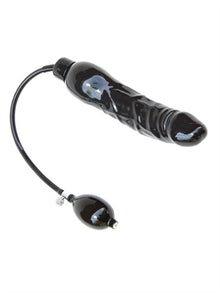 Blow-Up Inflatable Solid Dildo Größe XL - schwarz
