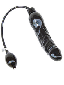 Blow-Up Inflatable Solid Dildo Größe XL - schwarz
