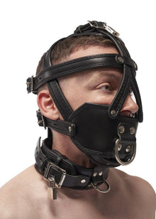 Mister B Leder Extreme Muzzle Kopfharness