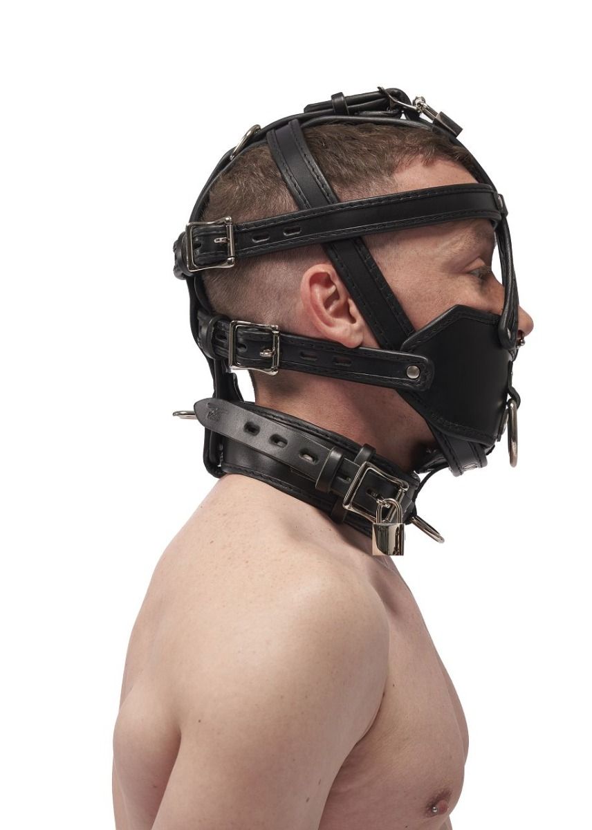 Mister B Leder Extreme Muzzle Kopfharness