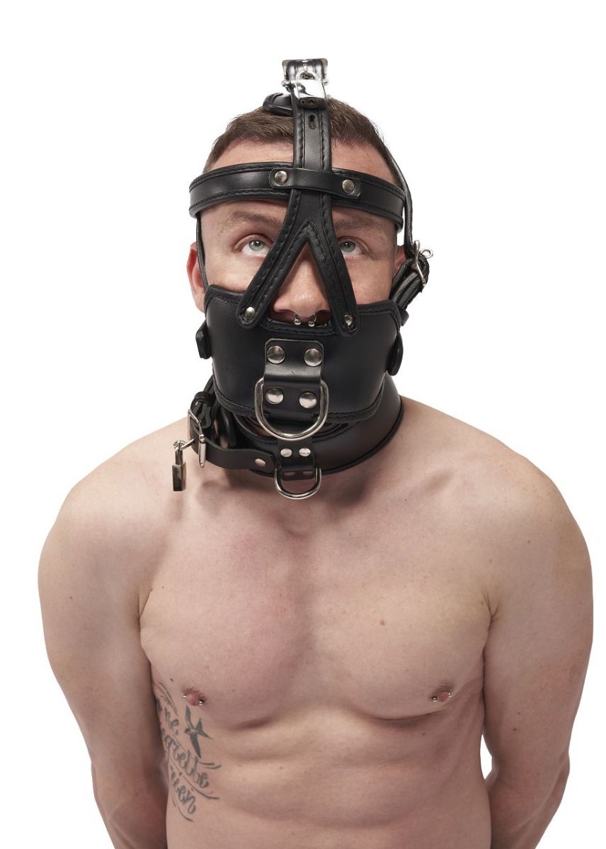 Mister B Leder Extreme Muzzle Kopfharness