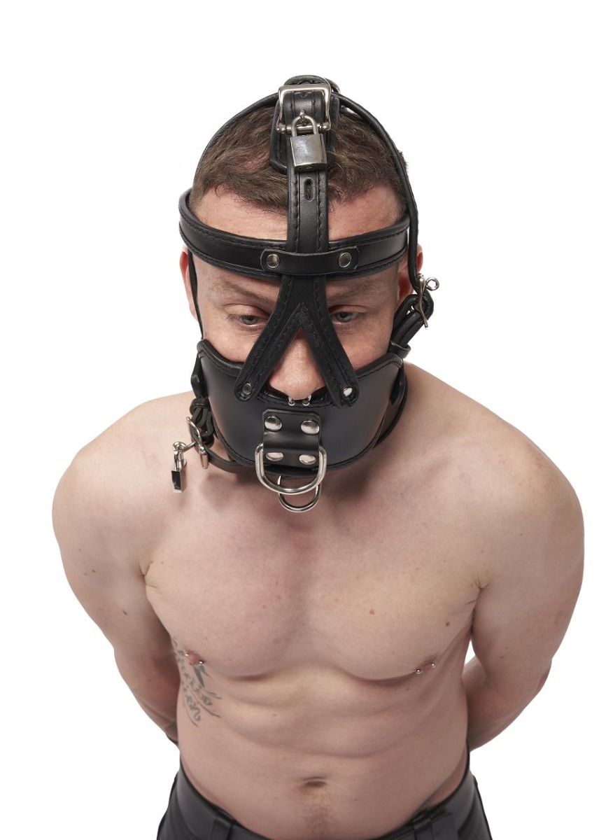 Mister B Leder Extreme Muzzle Kopfharness