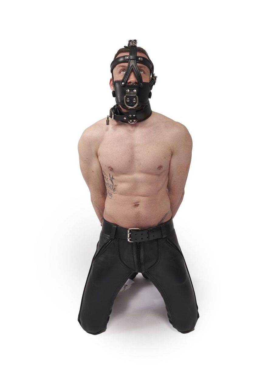 Mister B Leder Extreme Muzzle Kopfharness