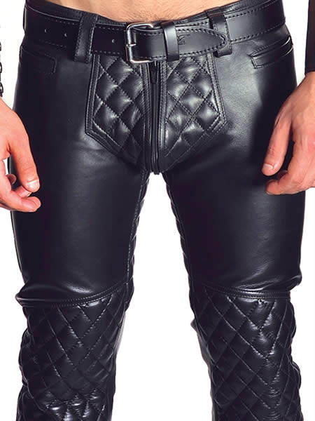 Mister B Leder Jeans Padded - 32