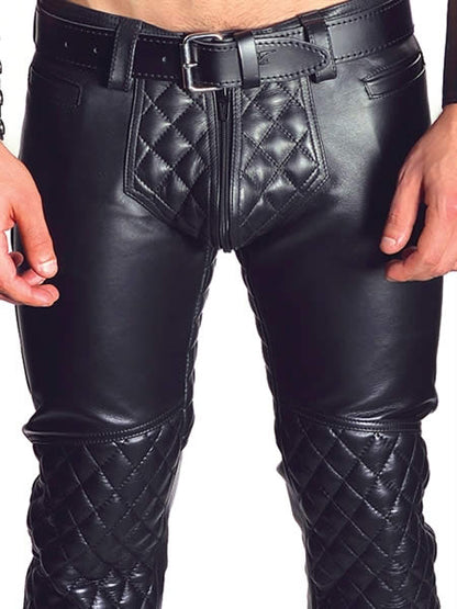 Mister B Leder Jeans Padded - 32