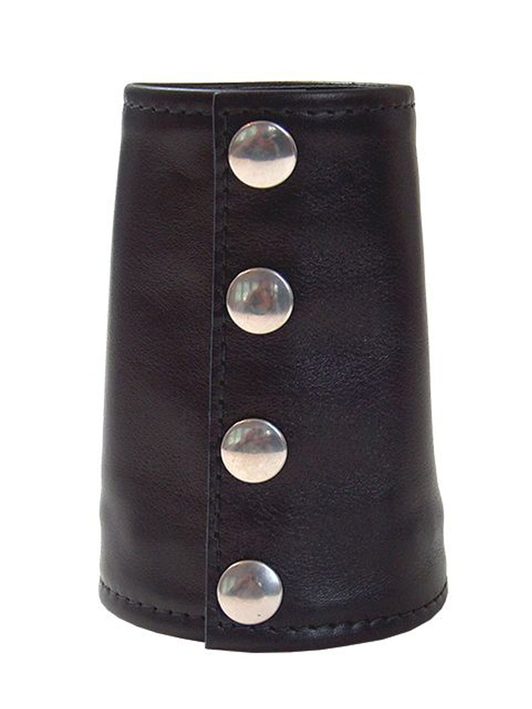 MISTER B Leder Gauntlet Wallet schwarz