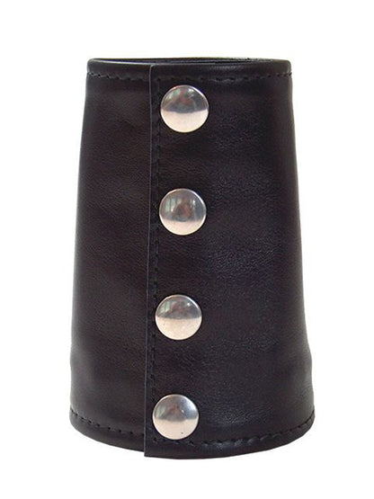 MISTER B Leder Gauntlet Wallet schwarz