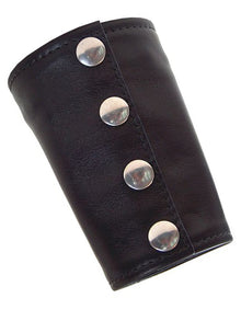 MISTER B Leder Gauntlet Wallet schwarz