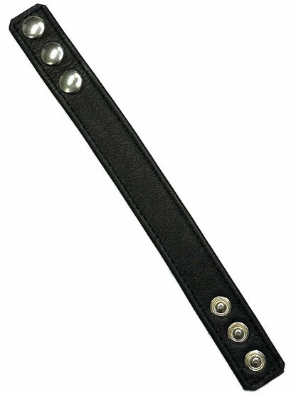 Mister B Leder-Cockring schwarz 20mm Breite
