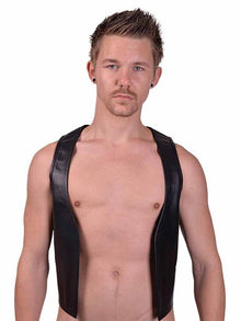 Mister B Lederweste Muscle-Vest