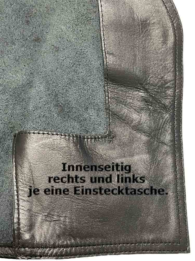 Mister B Lederweste Muscle-Vest
