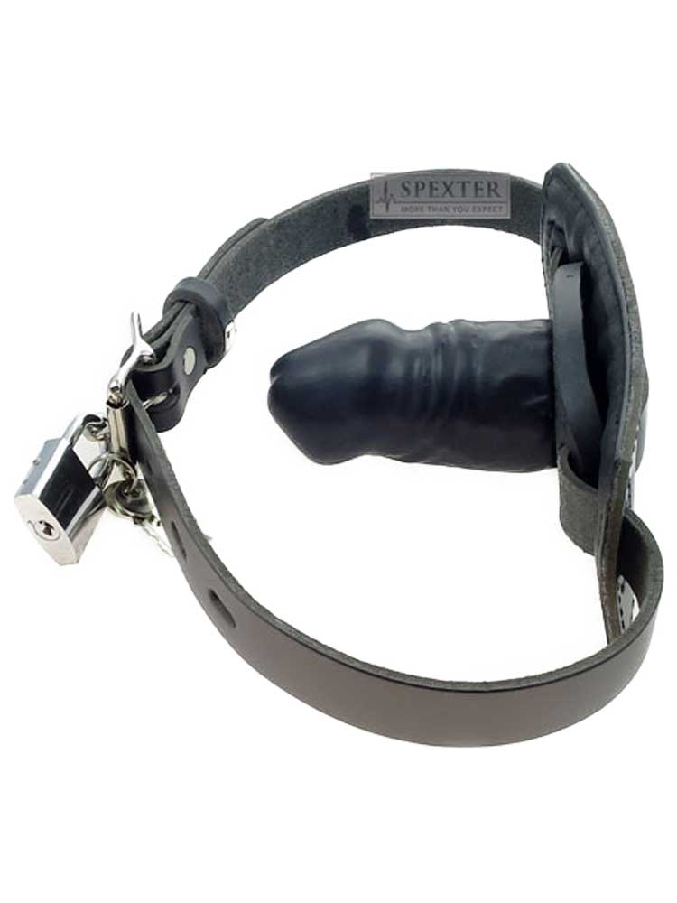 Mister B Premium Deep-Throat Trainer Knebel Set mit Schloß