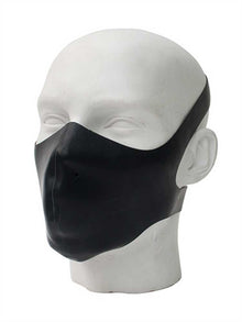Mister B Rubber Bike Maske schwarz