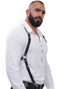 Mister B Leather BUTCH Queen Harness schwarz
