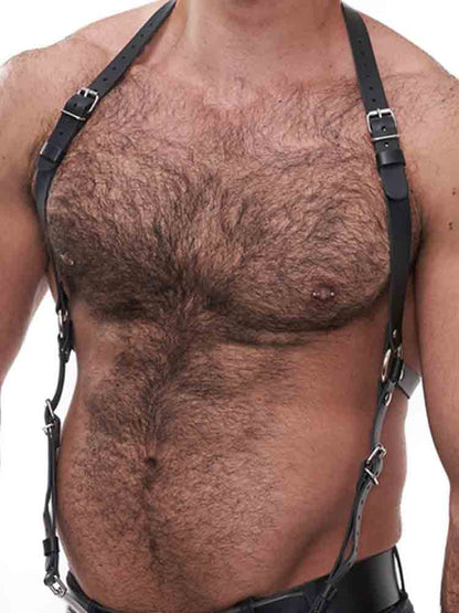 Mister B Leather BUTCH Queen Harness schwarz