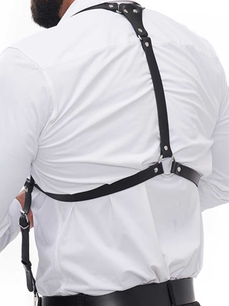 Mister B Leather BUTCH Queen Harness schwarz