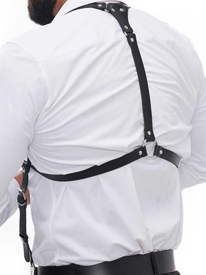 Mister B Leather BUTCH Queen Harness schwarz