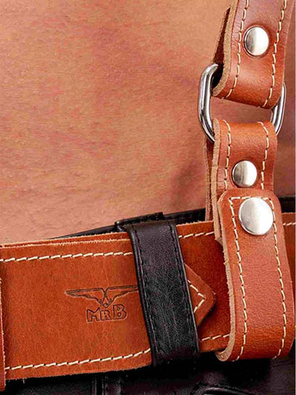 Mister B Signature Hosenträger Braun