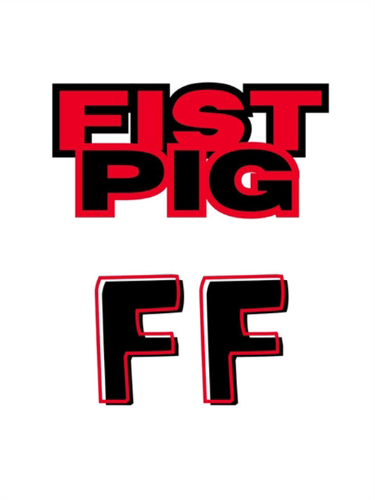 Mister B Temporary Tattoo FIST PIG FF