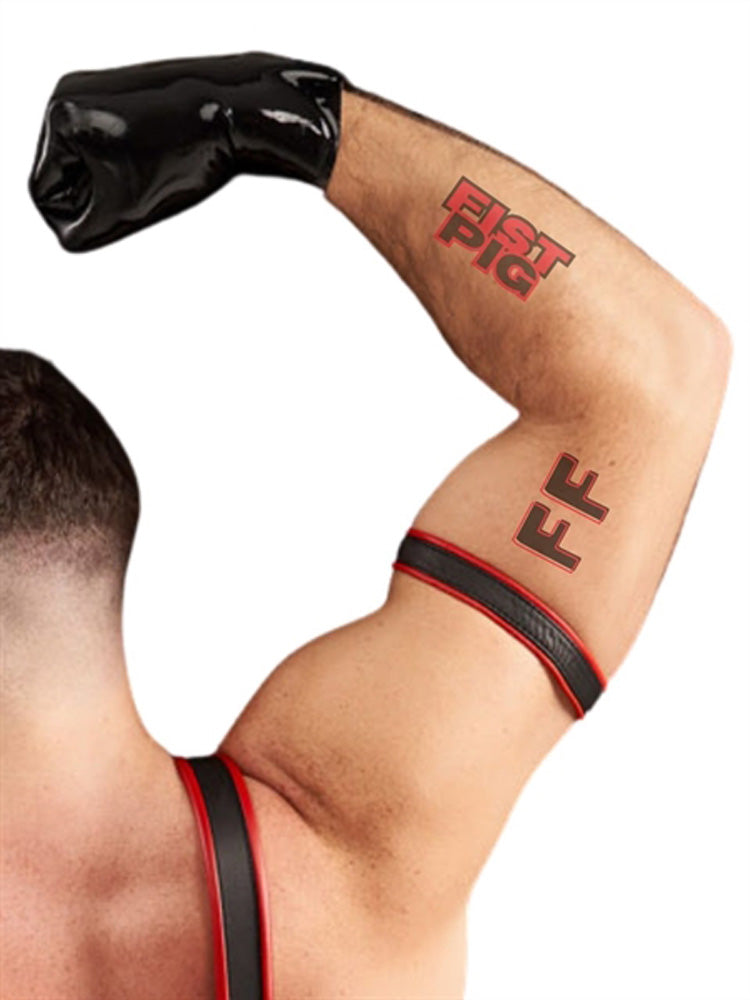 Mister B Temporary Tattoo FIST PIG FF