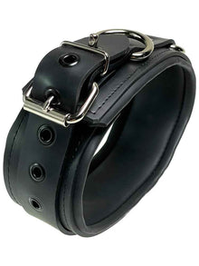 Mister S Bondage-Neoprenhalsband - abschließbar