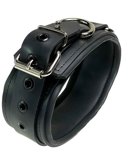 Mister S Bondage-Neoprenhalsband - abschließbar