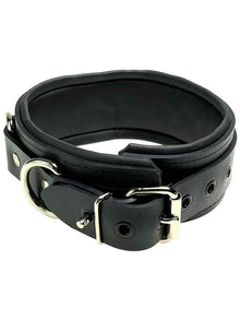Mister S Bondage-Neoprenhalsband - abschließbar