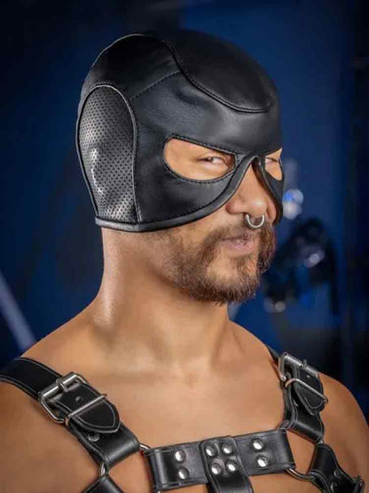 Mister S Dungeon Half Hood Halbmaske