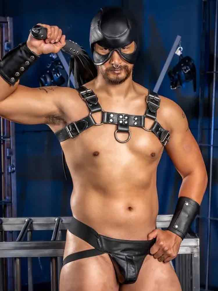 Mister S Dungeon Half Hood Halbmaske