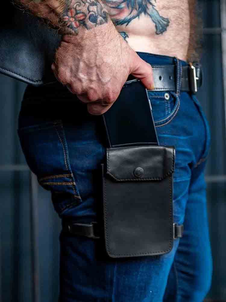 Mister S Jockstrap Holster-Tasche schwarz