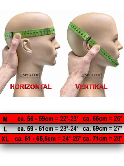 Mister S Neopren K9 Puppy-Maske - schwarz/hunter grün