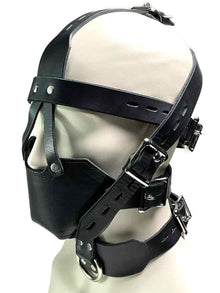 Mister S Kopfharness Muzzle gepolstert abschliessbar