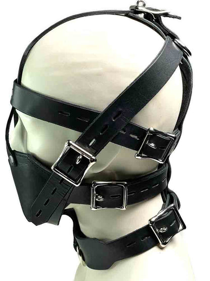 Mister S Kopfharness Muzzle gepolstert abschliessbar
