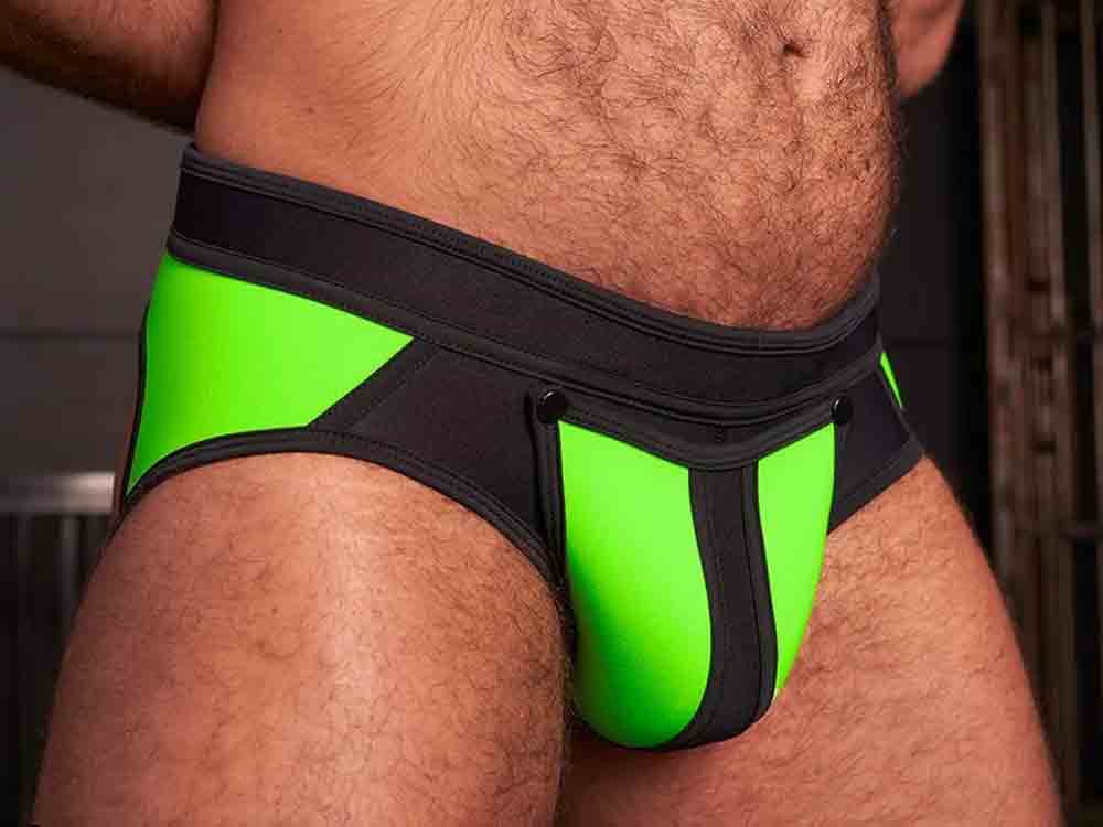 Mister S Neo ALL ACCESS BRIEF - lime