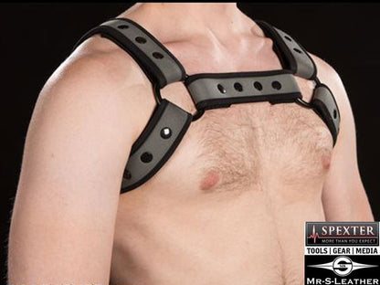 Mister S Neo BOLD COLOR BULLDOG Harness - grau