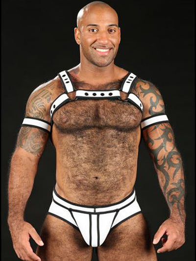 Mister S Neo BOLD COLOR BULLDOG Harness - weiss