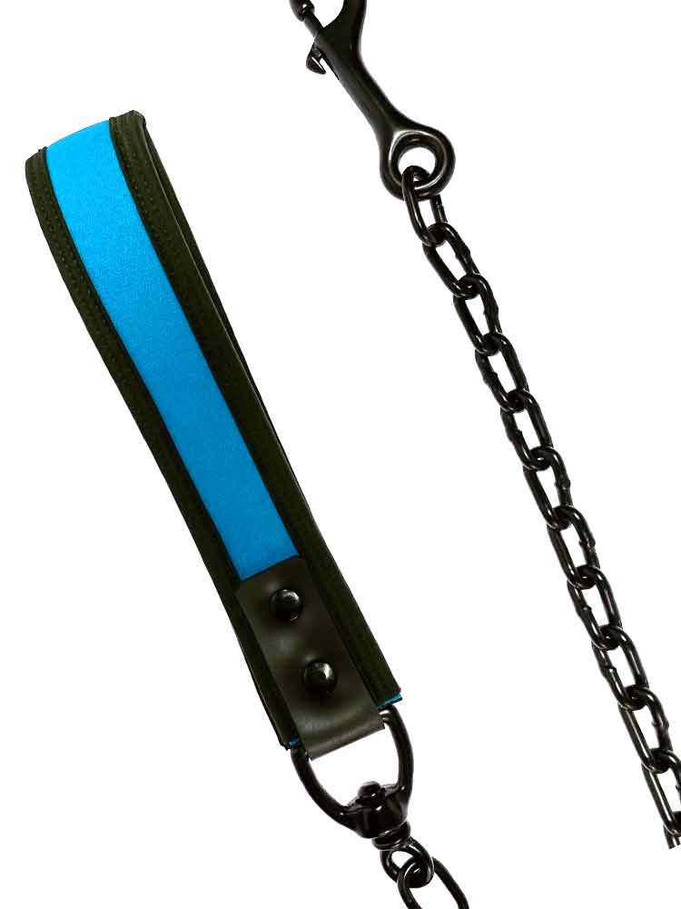 Mister S Neopren Hundeleine - aqua