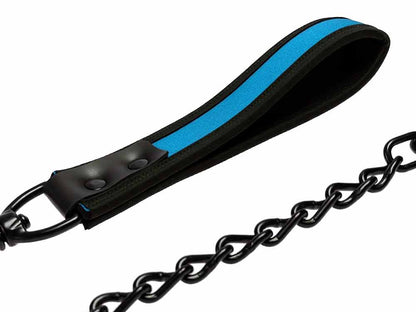 Mister S Neopren Hundeleine - aqua