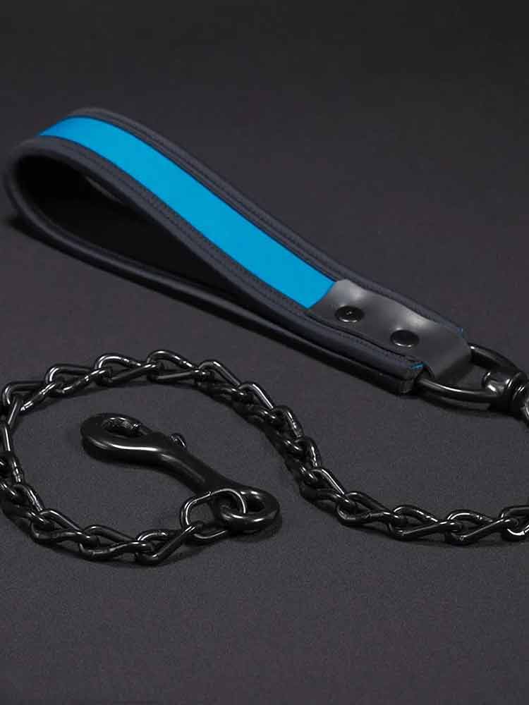 Mister S Neopren Hundeleine - aqua