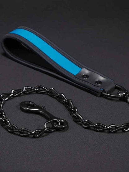 Mister S Neopren Hundeleine - aqua