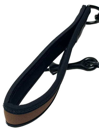 Mister S Neopren Hundeleine - braun