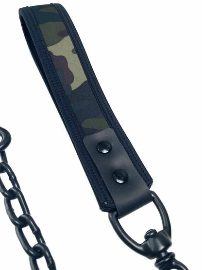 Mister S Neopren Hundeleine - camo