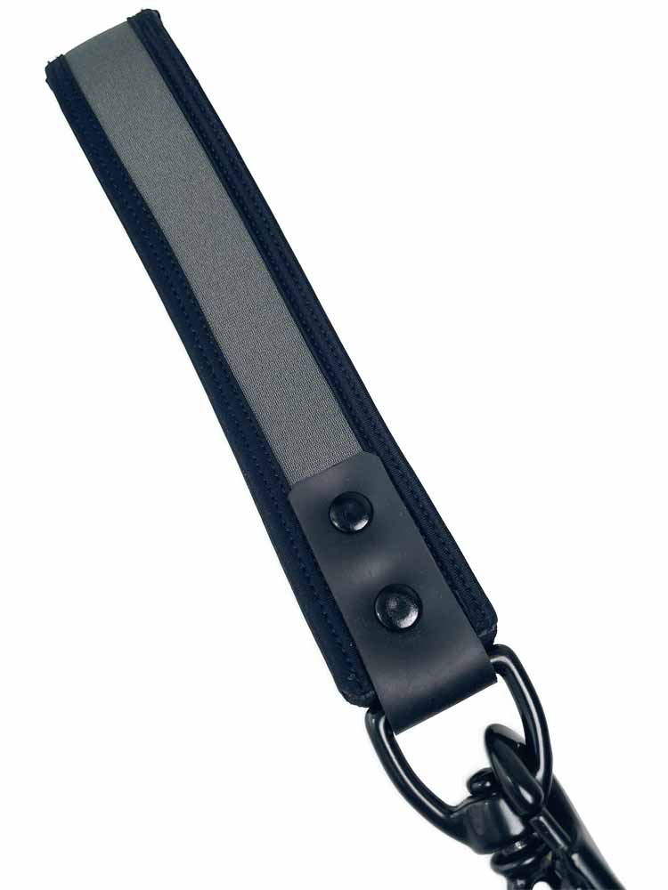 Mister S Neopren Hundeleine - grau