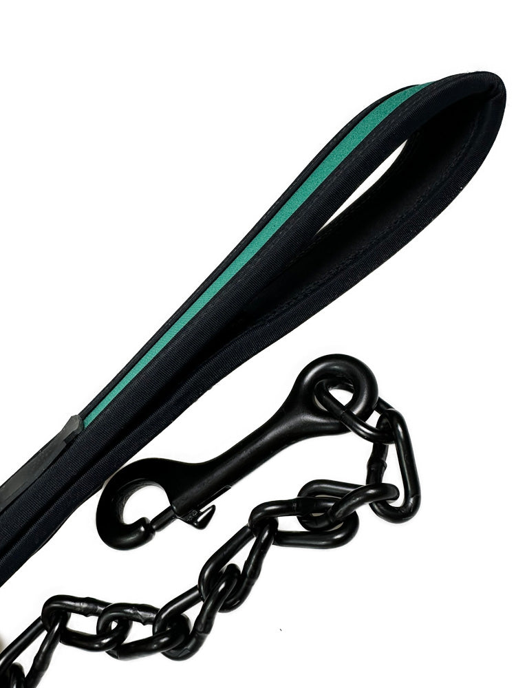 Mister S Neopren Hundeleine - huntergrün