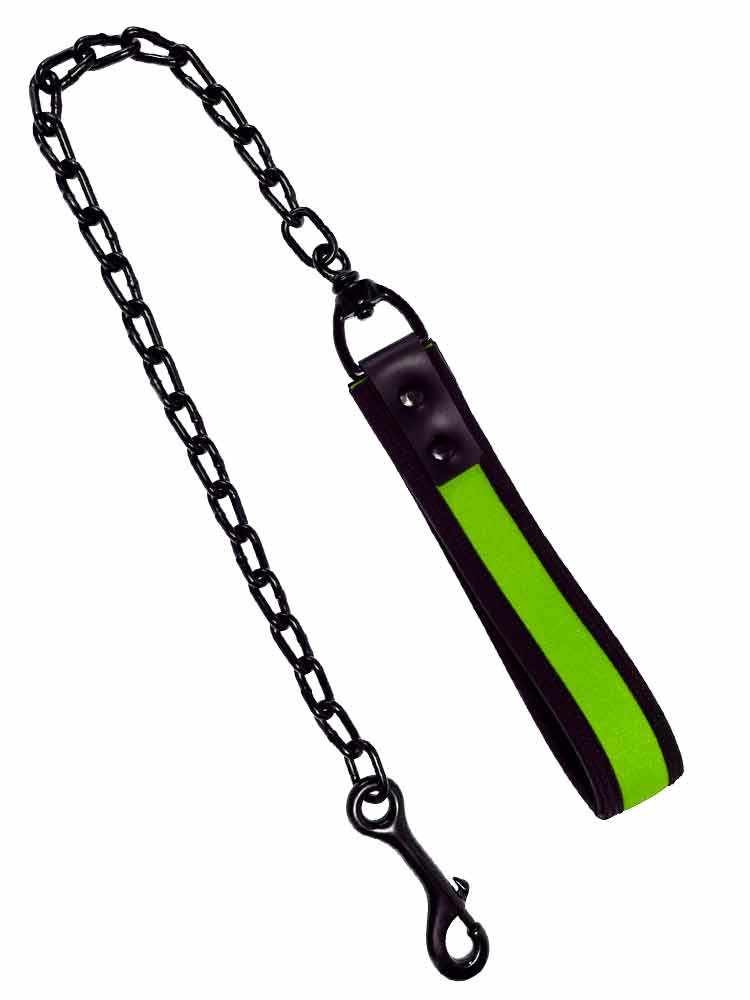 Mister S Neopren Hundeleine - lime