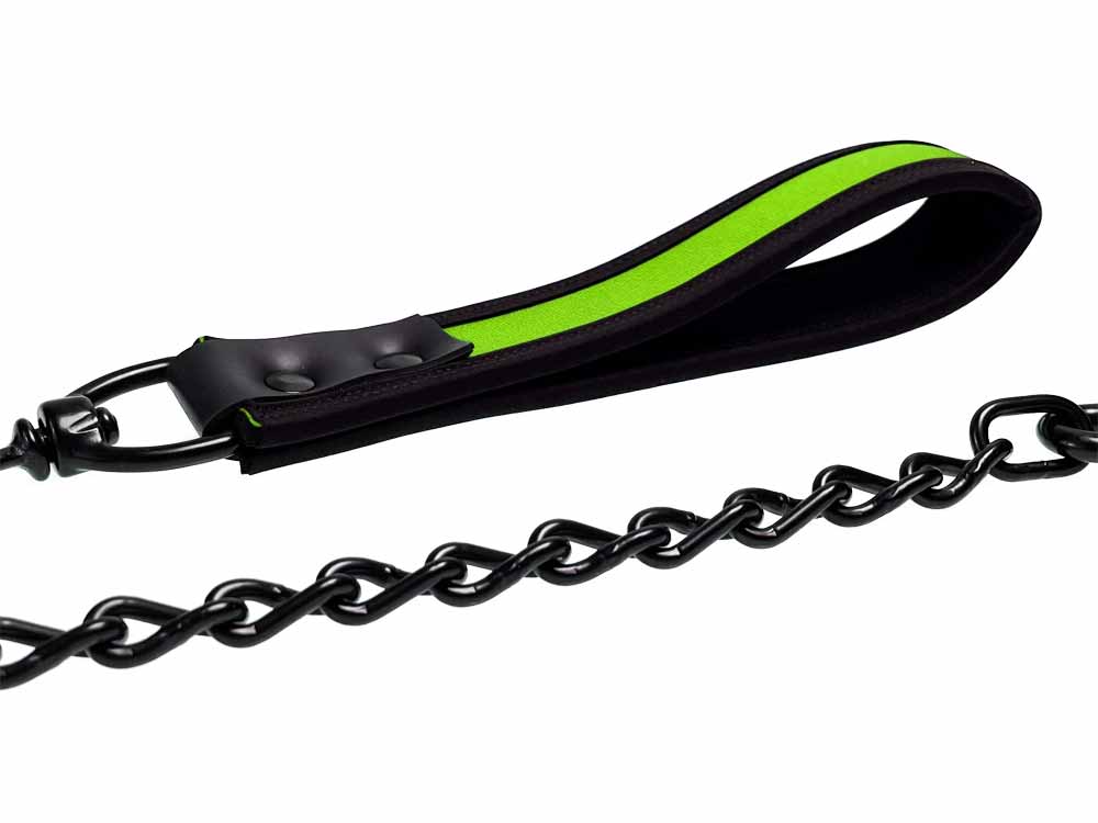 Mister S Neopren Hundeleine - lime