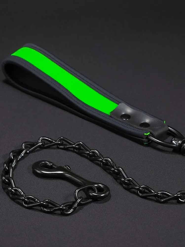Mister S Neopren Hundeleine - lime