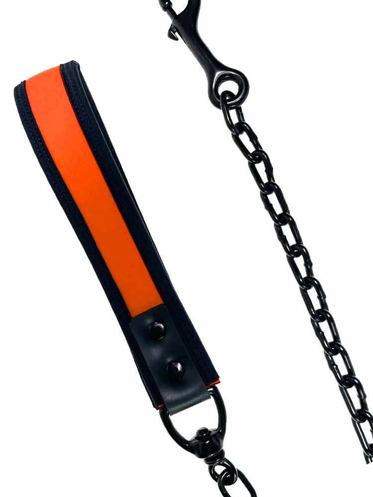 Mister S Neopren Hundeleine - orange