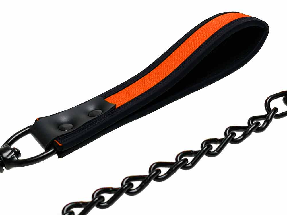 Mister S Neopren Hundeleine - orange